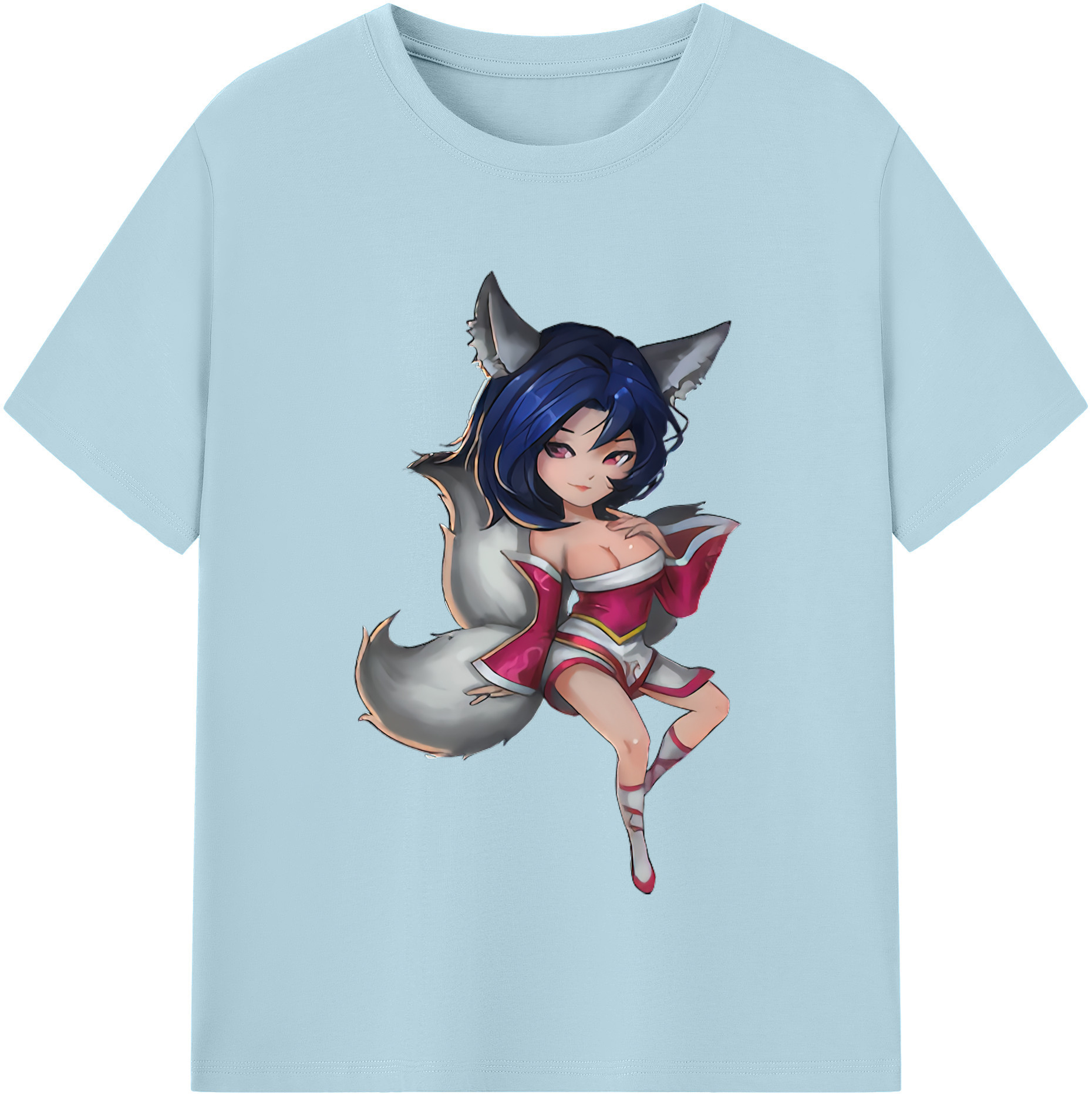 リーグ・オブ・レジェンド League of Legends LOL 綿100％半袖Tシャツ（フロントプリント）